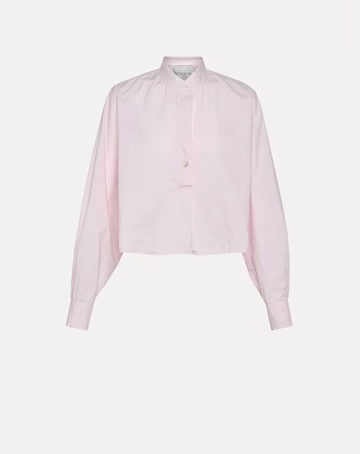 Forte Forte 23SS shirt pink white 09