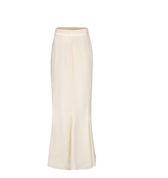 Peng Tai 23AW top white 60 maxi skirt white 61