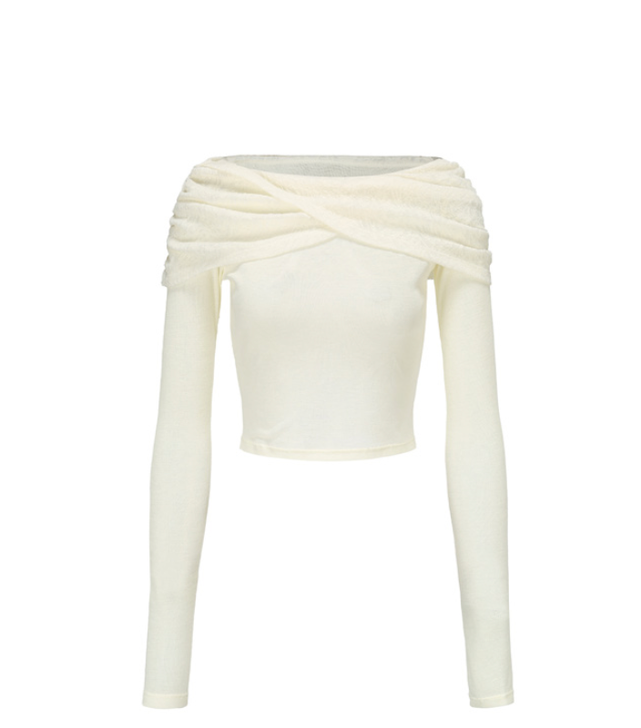 Peng Tai 23AW shoulder top black white 64 maxi skirt black 65 midi skirt white 66