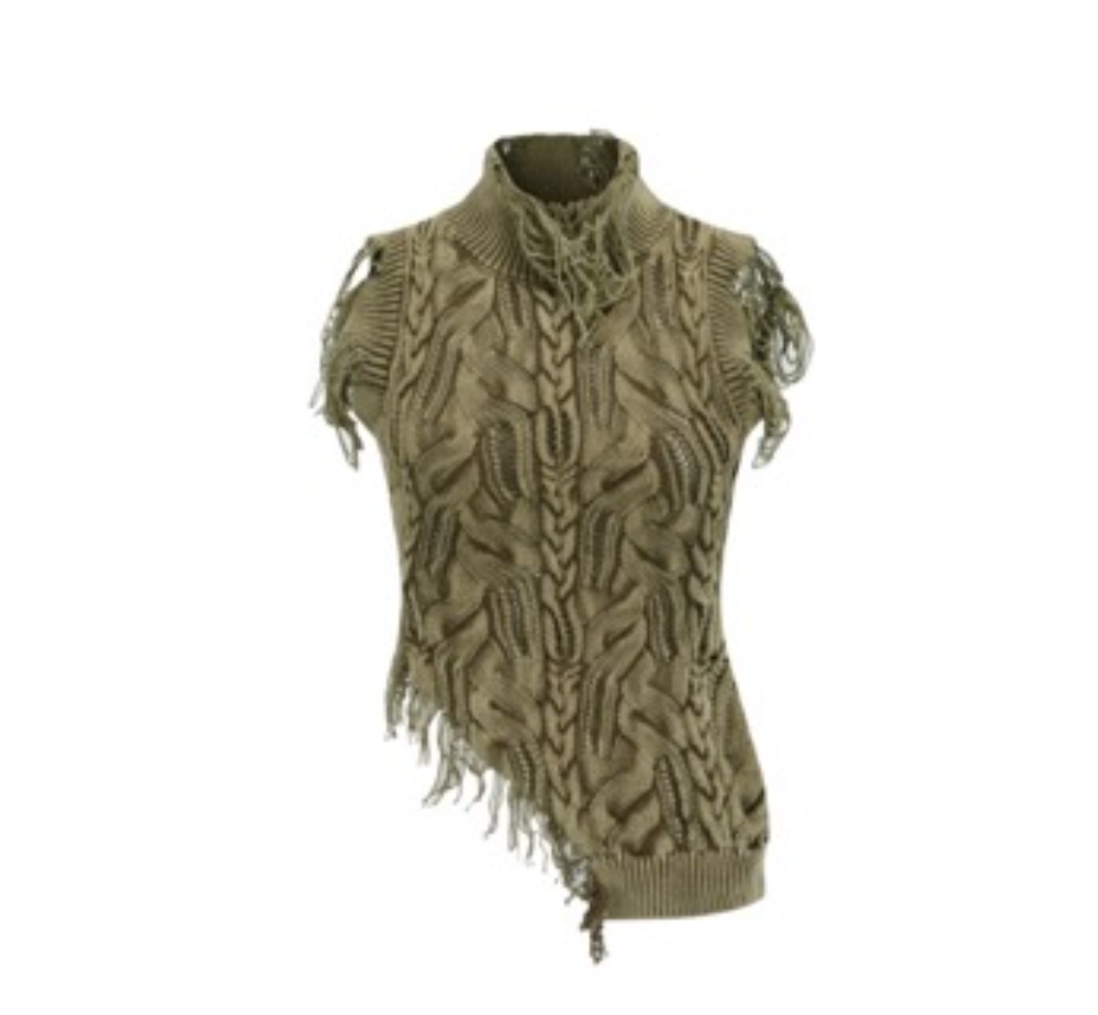 Oude Waag 23AW knitted vest 77