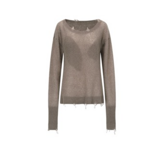 Oude Waag 23AW knitted wool top 83