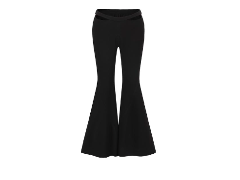 Oude Waag 24SS flares trousers black 12
