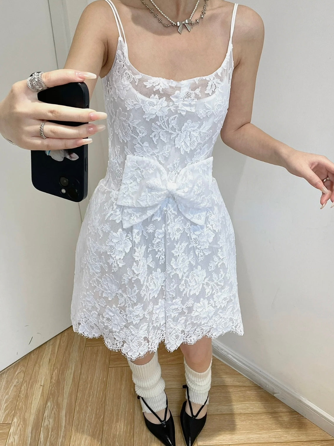 SHUSHU/TONG dress lace white 11