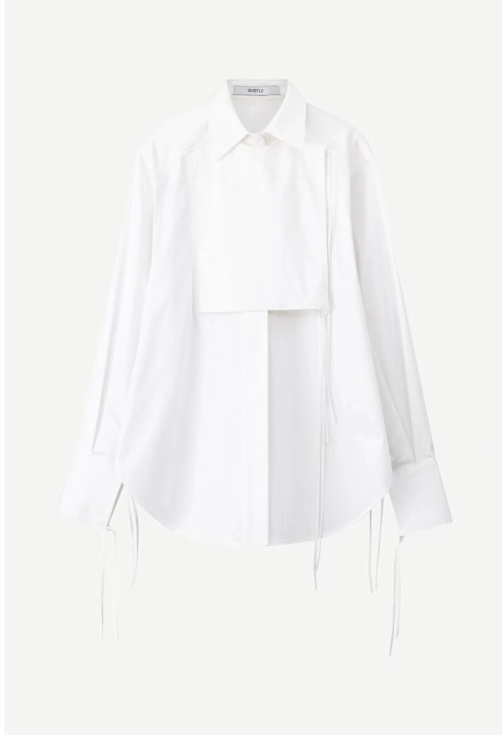 Subtle 22SS shirt white 02