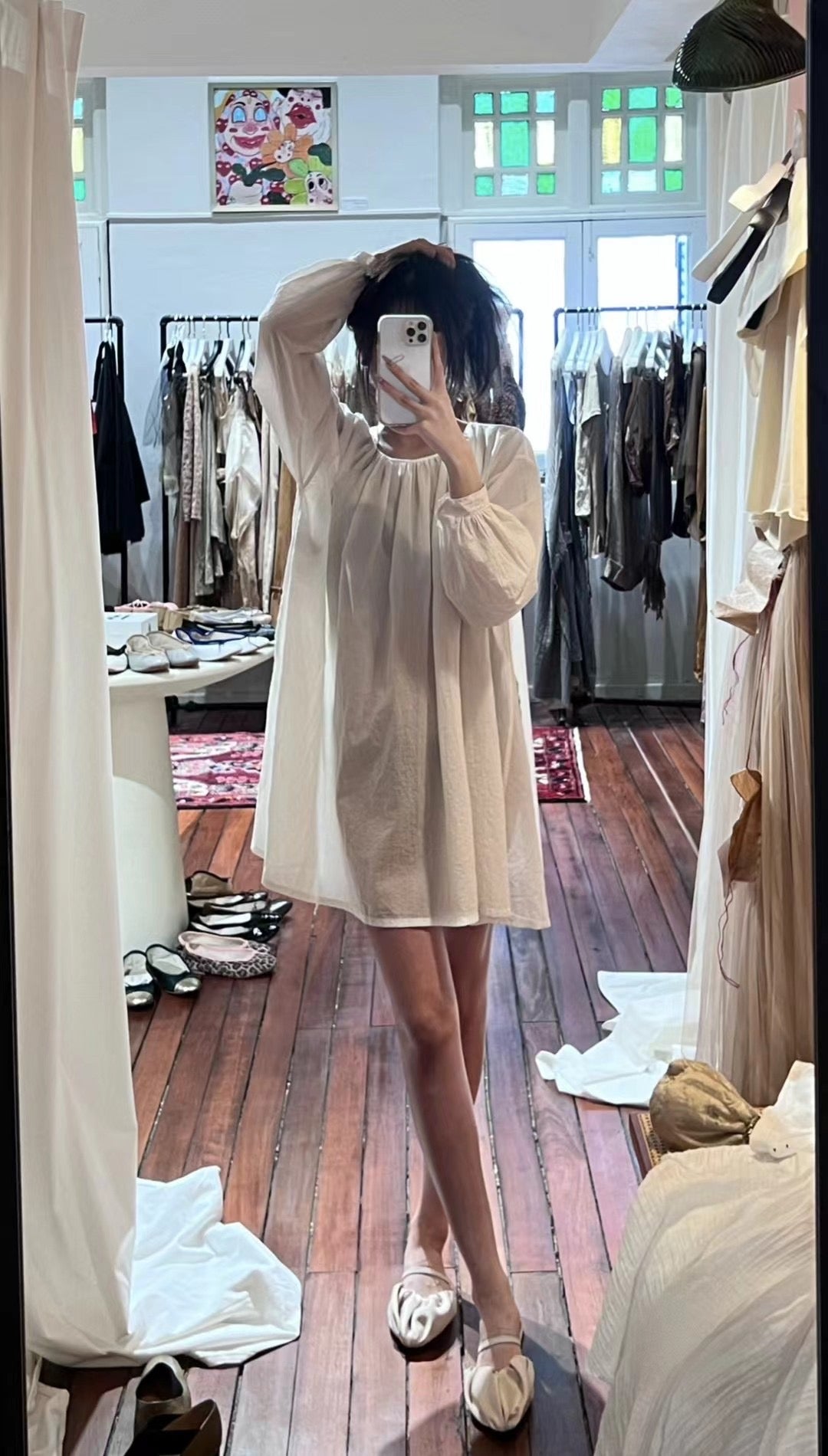 Uma Wang Dress White 08