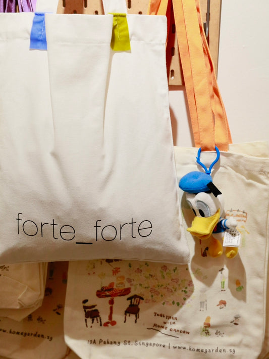Forte Forte 23SS cloth bag white 15